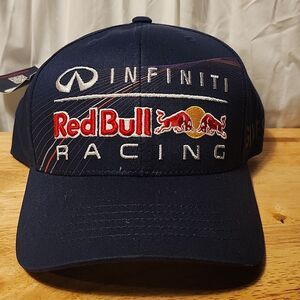 Red Bull Racing Team Navy Blue Sliderback Hat - New